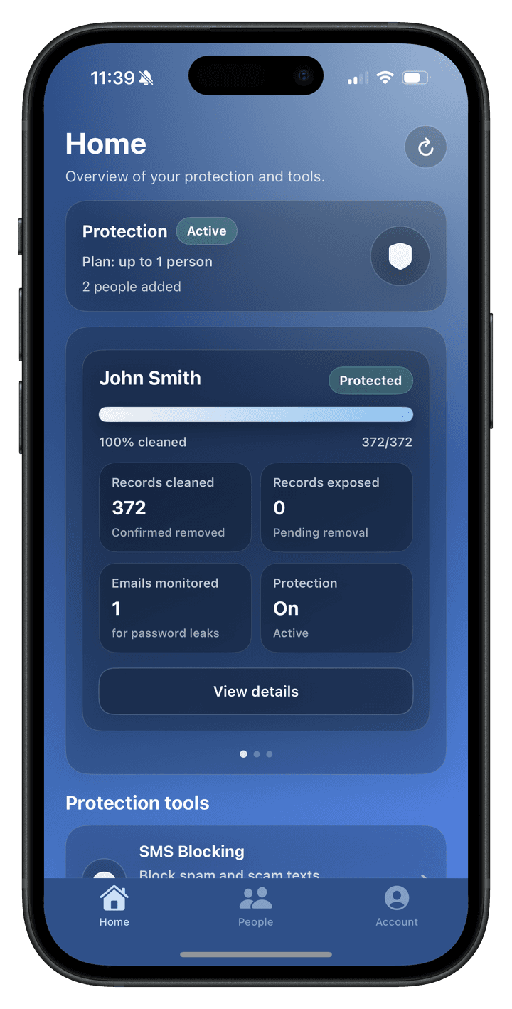 Scrubl app screenshot